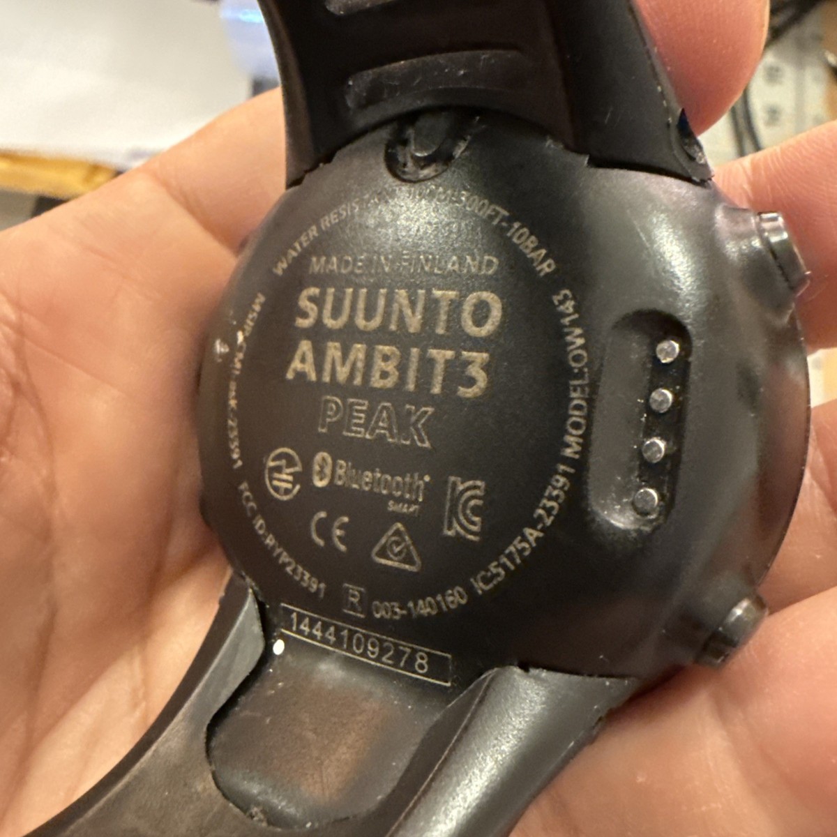 Suunto Ambit3 Vertical Multisport GPS Fitness Watch Black