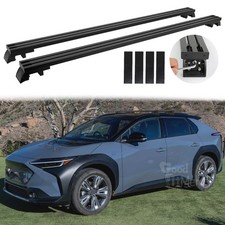 For 2023 2024 2025 Subaru Solterra 660Ibs Roof Rails Rack Cross Bars Carrier Alu