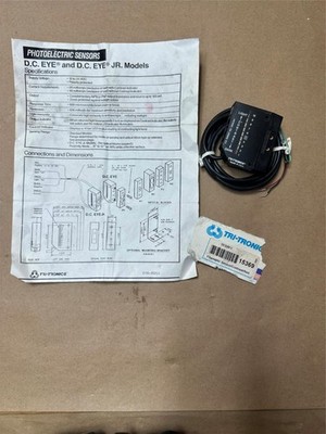 Tri-Tronics Sensor DCE-8 Contrast D.C. Eye DCE8F1 Fiberoptic 15369