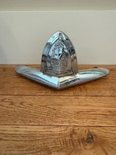 1946-48 Vintage Plymouth Mayflower Ship Chrome Emblem