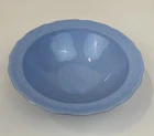 Vintage Jeanette Delphite Blue 9" Serving Bowl ~ 1930s ~ Cherry Blossom