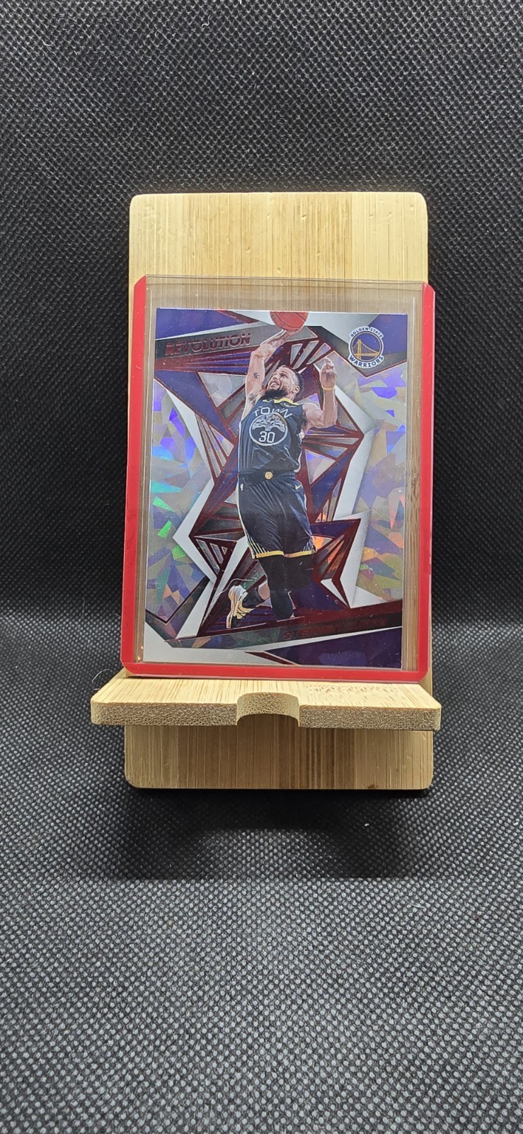 Stephen Curry 2019-20 Panini Revolution Basketball Chinese New Year Red Parallel