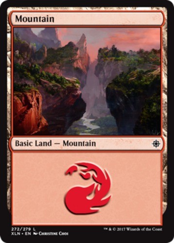 Mountain (272) Ixalan Lightly Played, English