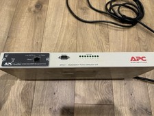 APC AP9211 MASTERSWITCH REMOTE SWITCHED RACK PDU SMARTSLOT AP9606 SNMP CARD