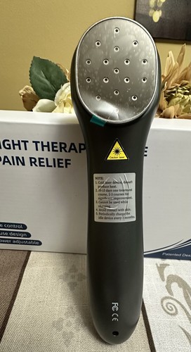 Anyork Red Light Therapy Device Joint Relief 3 x 808nm +14 x 650nm Black New - Picture 8 of 11