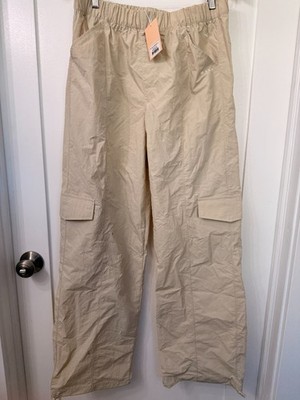 Wilo Parachute Cargo Pants Clay Women s Medium Nylon NWT