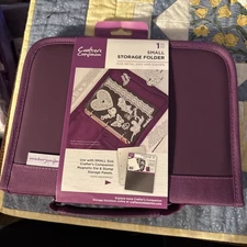 Crafters Companion Small Storage Binder. Brand New. Still Has Tags. See Photos
