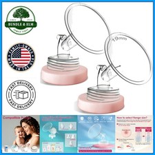 Breast Pump Flanges 19mm, Comfortable Design, Dishwasher Safe Accessories