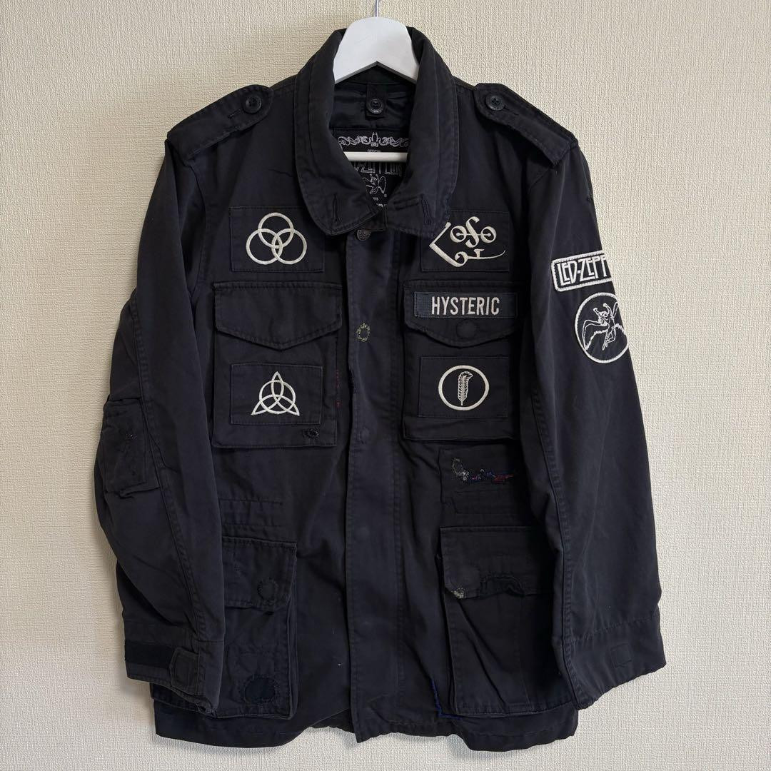 Hysteric Glamour M-65 Military LED ZEPPELIN Military Jacket