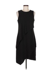 Halston Heritage Women Black Cocktail Dress 8