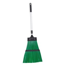 Telescopic Broom Rake 2 in 1 Garden Leaf Sweeper Adjustable Handle