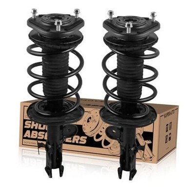 Pair Front Complete Strut Spring Assembly Shock Assembly 11421 11422