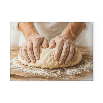 kneading the bread cutting Cutting Board