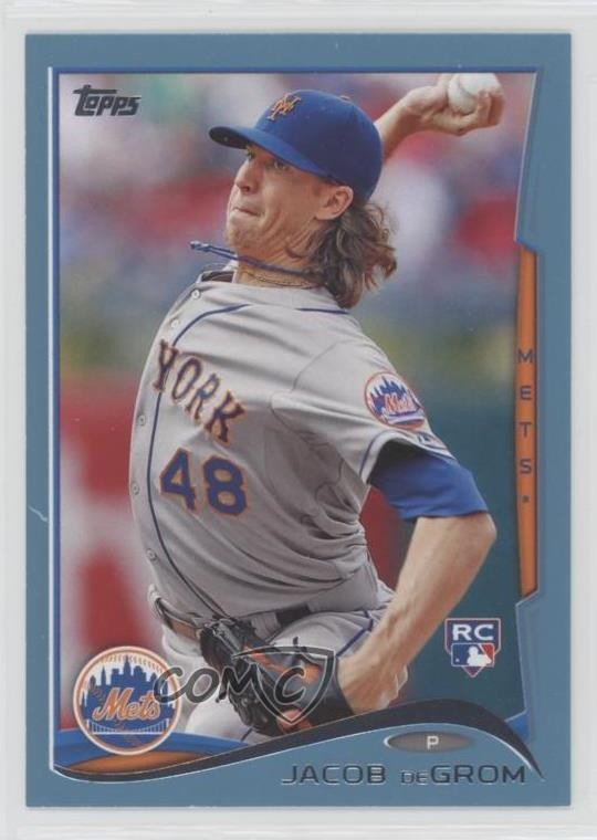 2014 Topps Update Wal-Mart Blue Jacob deGrom #US-50 Rookie RC 0u0