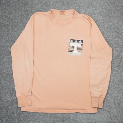 PressBox University of Tennessee Preppy Womens Small Pink Long Sleeve T-Shirt