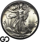 1940 Walking Liberty Half Dollar, Premium Quality Superb Gem BU++