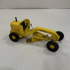 Vintage 1960s Tonka Road Grader Scraper Pressed Steel Construction Toy Truck 11”