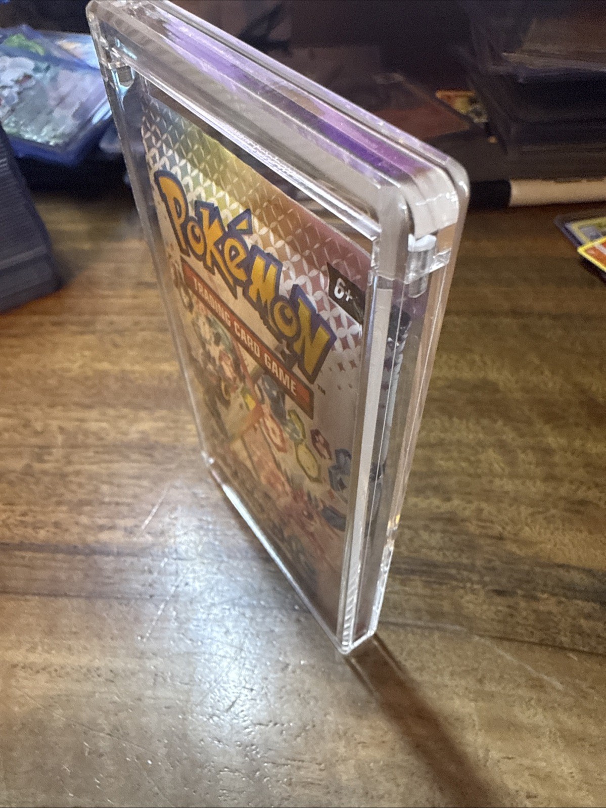 Magnetic Top Acrylic Booster Pack Case Protector: Pokemon, Magic, Yu-Gi-Oh!