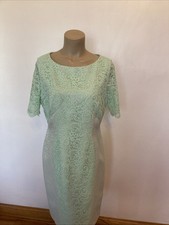 Tahari Arthur S. Levine size 12 light green dress Spring & Summer