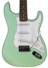 FSR - Squier Debut Stratocaster Strat Electric Guitar - Surf Green #M1422