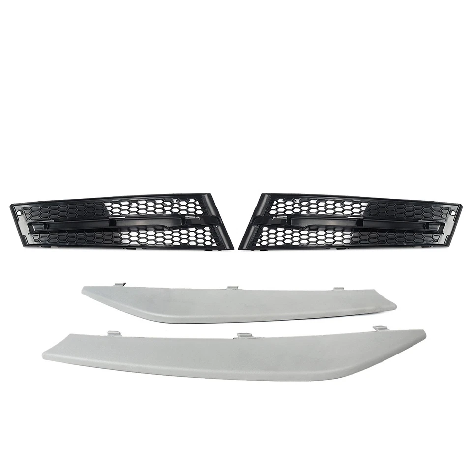 LH+RH Front Bumper Grille+Trim Fog Light Grill For 2011-13 BMW 335i 328i E92 E93 Foto 4 de 4