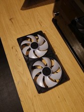 Image of New 2 Corsair iCUE Link RX140mm Static pressure Case Fans 140mm PWM RGB Fans