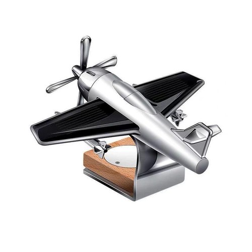 Solar Car Aromatherapy Ornament Aircraft Airplane Model Decor Auto C3C9SD34 - Picture 11 of 12