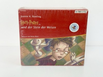 Harry Potter Stein der Weisen Joanne K. Rowling Hörbuch, NEU, in Folie v. 1999  