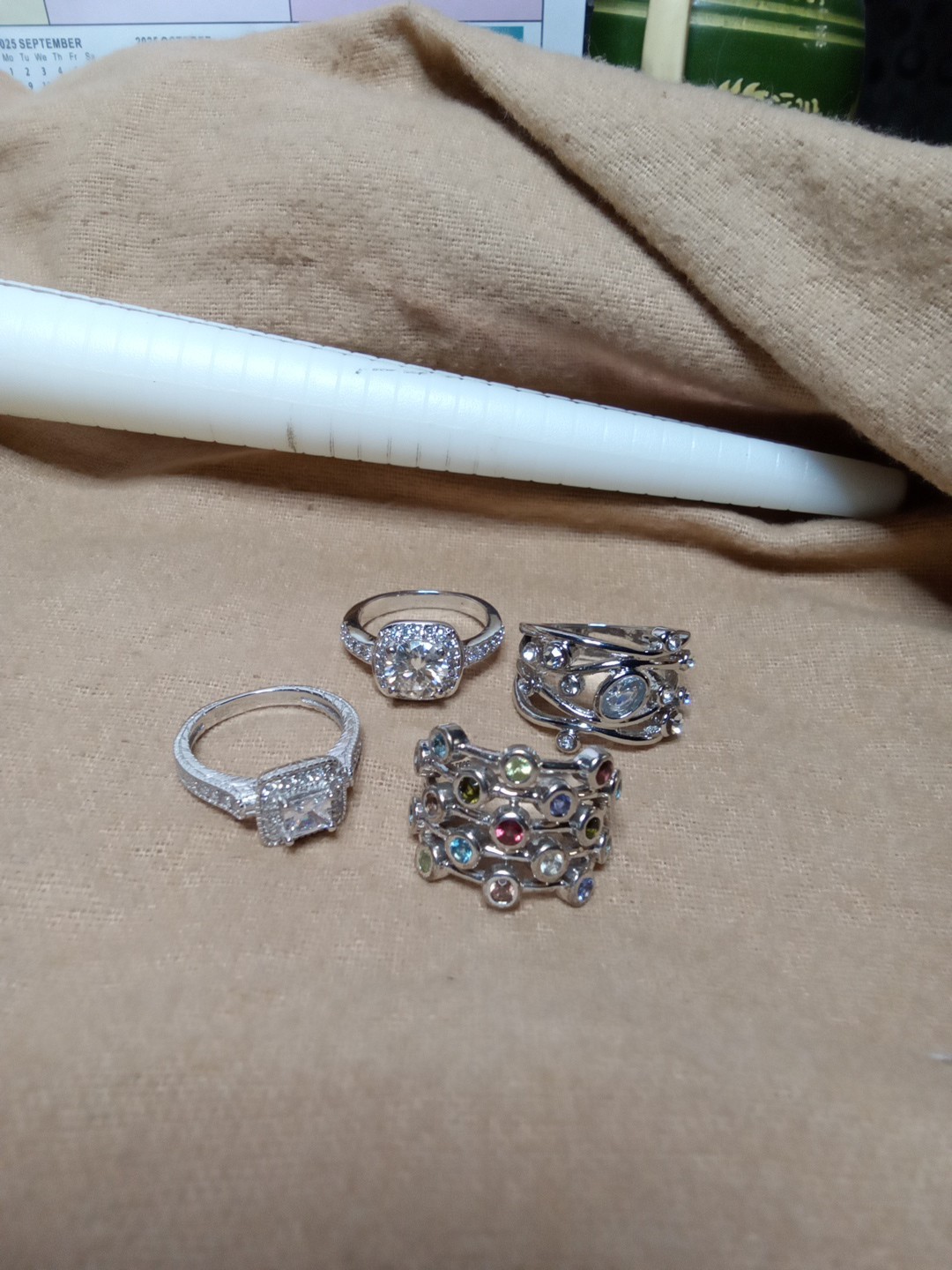 925 Solid Sterling Silver Ring - image 10