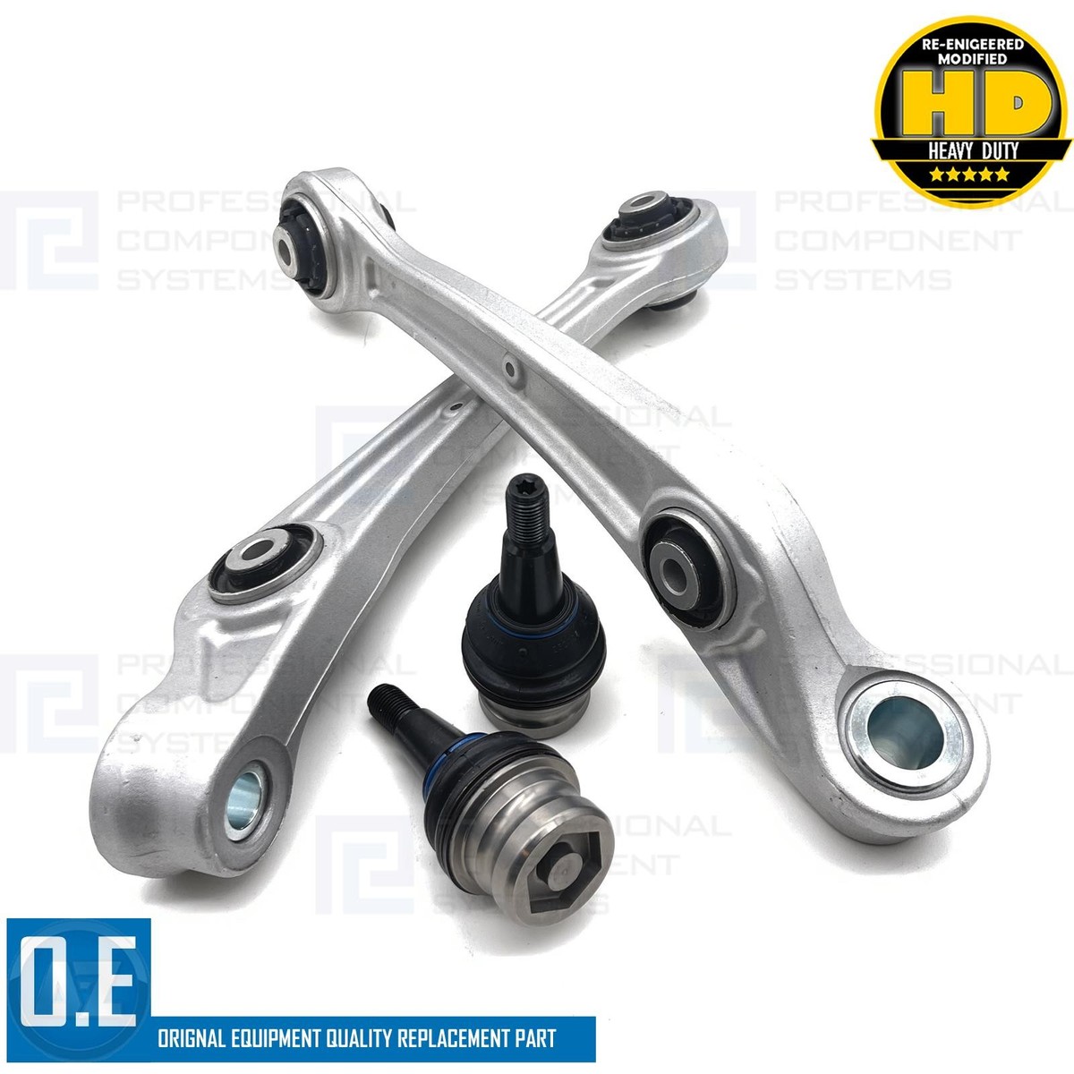 FOR AUDI A6 C7 FRONT UPPER LOWER SUSPENSION WISHBONE ARMS LINKS