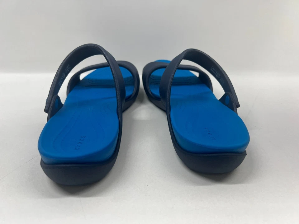 crocs cleo sandalias mujer 7 - azul Foto 4 de 4