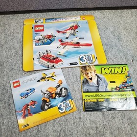 Lego Creator 7292 3-in-1 Box and Booklets only
