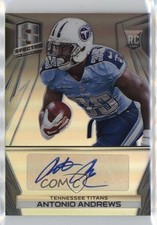 2014 Panini Spectra Rookie Auto Black Prizm 4/5 Antonio Andrews #288 Auto 0gx4