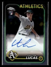 2024 Topps Chrome #RA-EL Easton Lucas Rookie Autographs