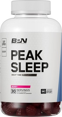 BARE PERFORMANCE NUTRITION, BPN Peak Sleep Gummy, Sleep Aid & Recovery Support