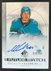 2024-25 Upper Deck SP Authentic Macklin Celebrini Auto RC Future Watch #818/999