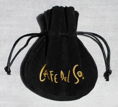 Geldbeutel / Münzbeutel ''Cafe del Sol'' (10 x 12cm), Beutel für Münzen, Schmuck