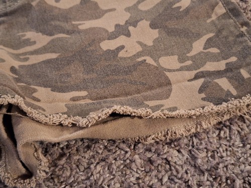 Damen/Junioren Rue 21 Jeans abgeschnitten kurze Shorts Größe 5/6 Camouflage - Bild 12 von 13