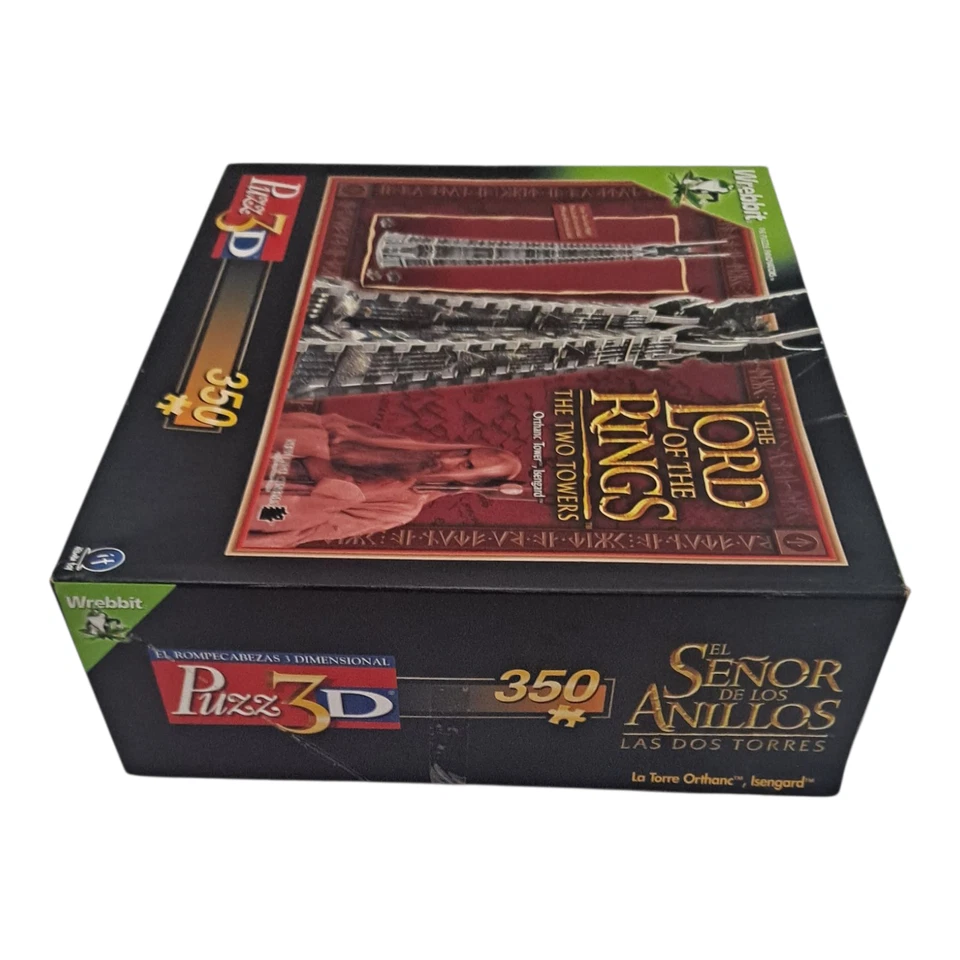 El Señor de los Anillos Las Dos Torres 2002 Puzzle 3D Wrebbit 350 Piezas 🧩 Foto 4 de 4