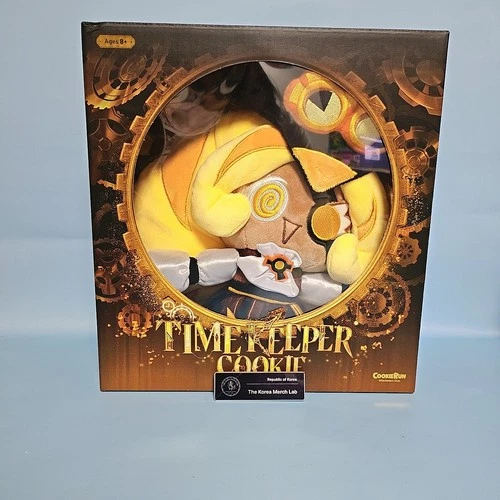 Cookie Run Kingdom Time Keeper Cookie Plush Doll Figure Korea Official Devsister
