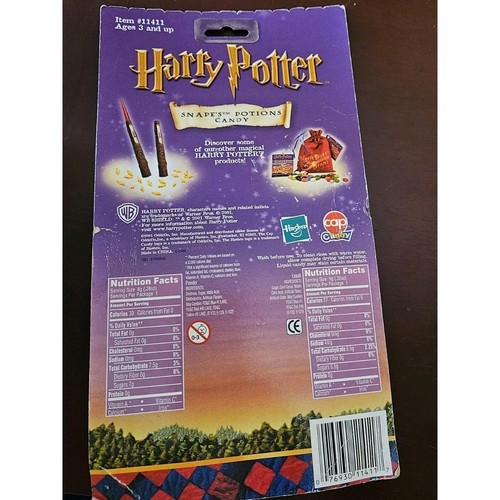 Caramelle Vintage 2001 Harry Potter Pietra Stregone Pozioni Piton NOS - Foto 3 di 3