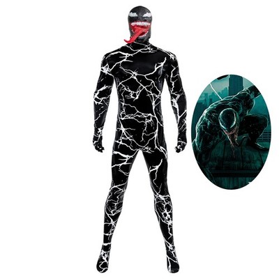 Venom: The Last Dance Eddie Brock Venom Costume Cosplay Bodysuit Men's Outfit