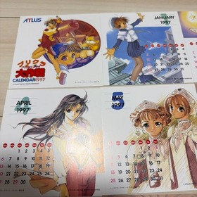 [Sega Saturn] Purikura Daisakusen (Includes instruction manual, calendar, obi,