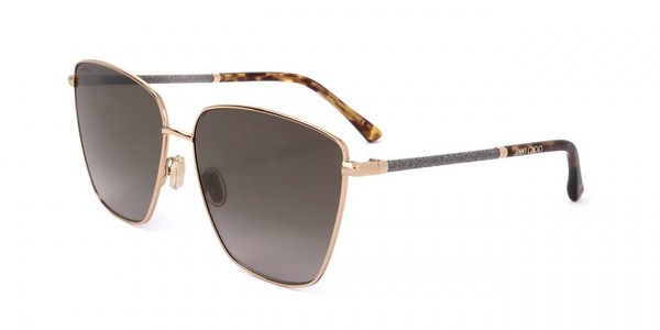 Jimmy Choo Lavi/S Gold Havana 60/14/140 Damen Sonnenbrillen-image