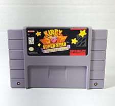 Nintendo Kirby Super Star SNES Super Nintendo Game Cartridge NTSC-U/C Kirby