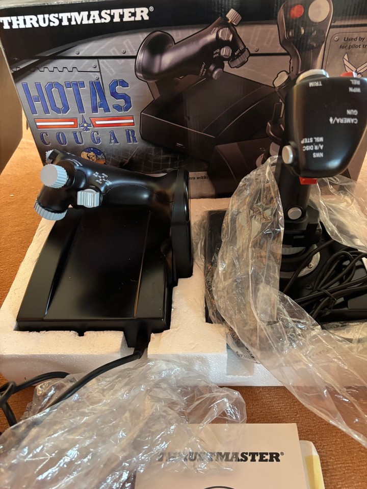 Thrustmaster HOTAS Cougar  "Package rare"