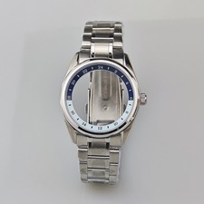 39.5mm Stainless Steel Case Strap Sapphire Glass For NH34 NH35 NH36 28.5mm Dial