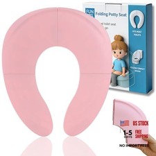 Portable Potty for Toddler,Potty Training Essentials for Boys and Girl, Pink