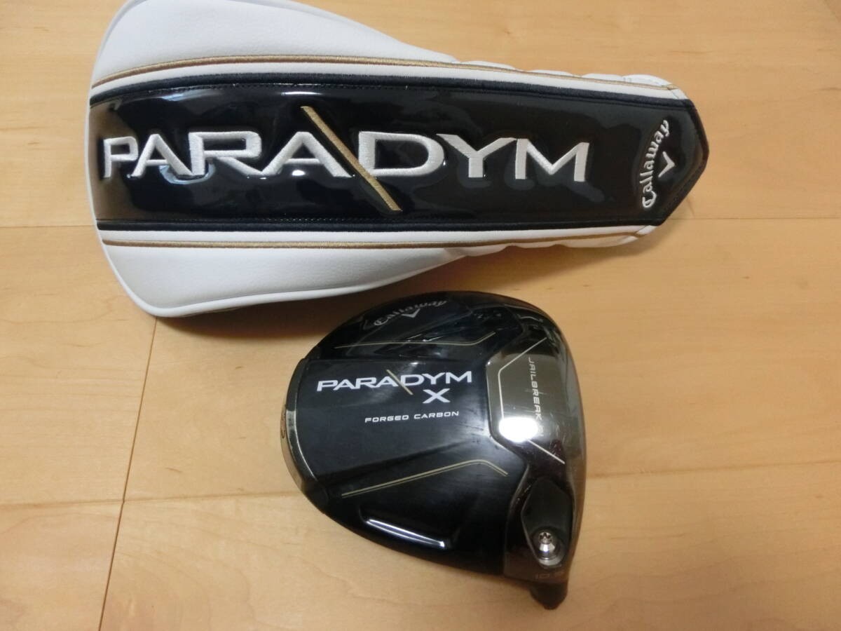 Callaway PARADYM X 10.5° Driver Head Only with Headcover 359175