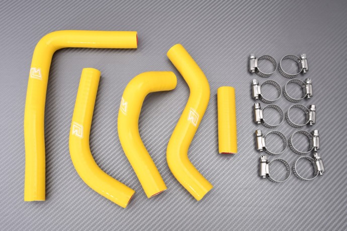 Kit durites de radiateur jaune pour Suzuki RMX450Z 2010-2017